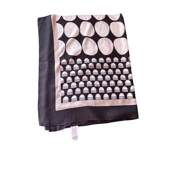 Chicos Black & White Geometric Rayon Wrap/Scarf - Picture 1 of 5